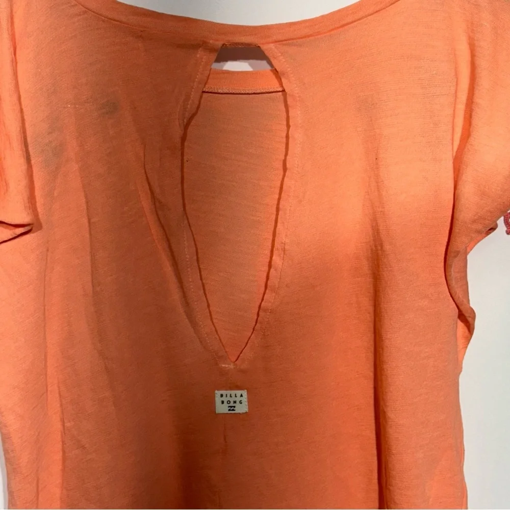 BillaBong NWT Girl's Wave All Day Dress Melon XS